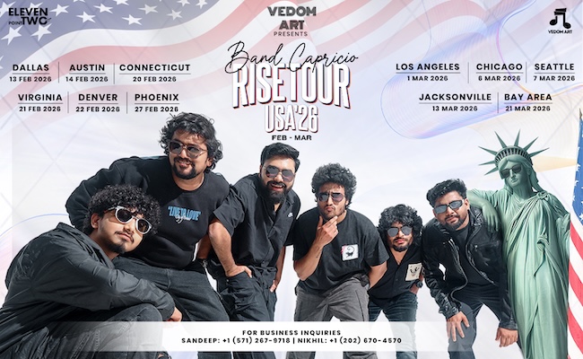 Band Capricio's Biggest-Ever USA Tour 2026